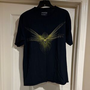 Marvel Men's Tee with Yellow Graphic on Black